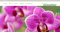 Desktop Screenshot of gensetter.ch